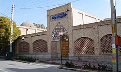 The exterior of the tomb of Sheikh Mahmood Shabestari